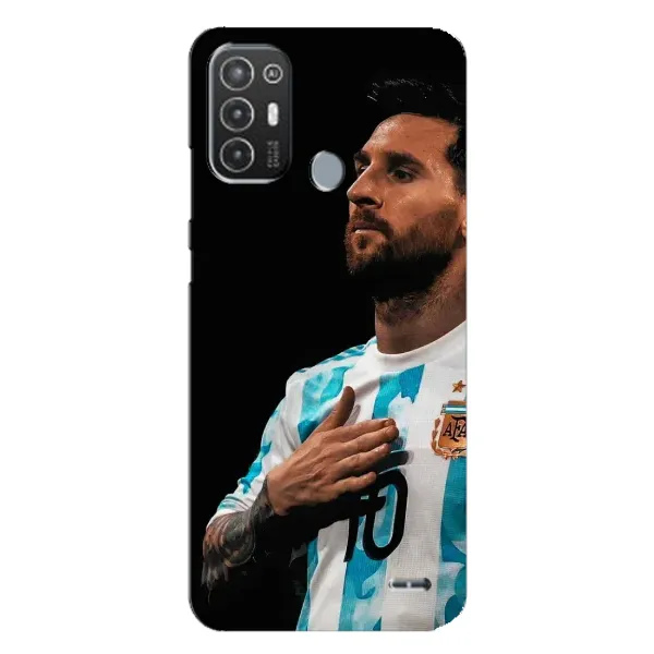 Чохол з малюнком «Мессі Капітан» для TECNO Pop 6 Pro (BE8) Чохол з малюнком «Мессі Капітан» для TECNO Pop 6 Pro (BE8)
