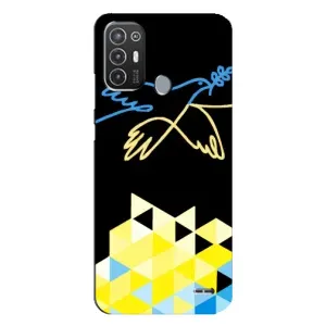 Чохол на TECNO Pop 6 Pro (BE8) (Український дизайн) (Мир для Укрїни)