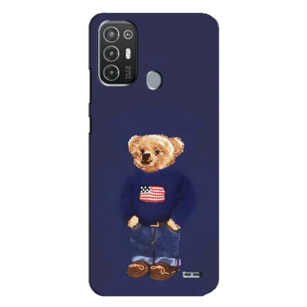 Чехол с рисунком «Мишка USA» для TECNO Pop 6 Pro (BE8) Чехол с рисунком «Мишка USA» для TECNO Pop 6 Pro (BE8)