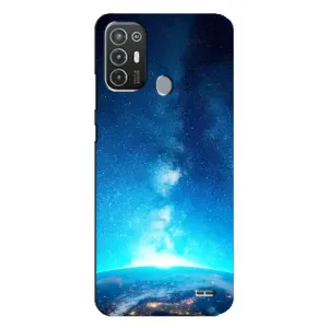 Чехлы КОСМОС для TECNO Pop 6 Pro (BE8) (Млечный путь)