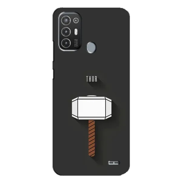 Чехол с рисунком «Молот Тора» для TECNO Pop 6 Pro (BE8)