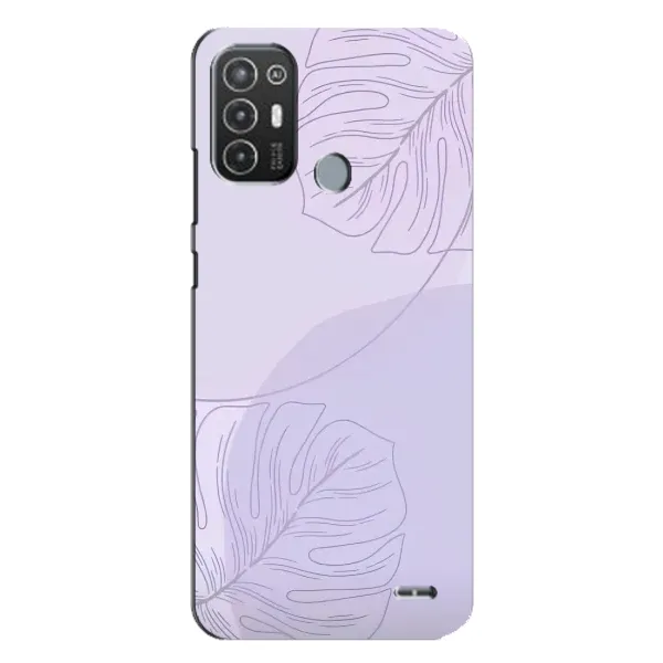 Чехол с рисунком «Монстера фиолетовая» для TECNO Pop 6 Pro (BE8) Чехол с рисунком «Монстера фиолетовая» для TECNO Pop 6 Pro (BE8)