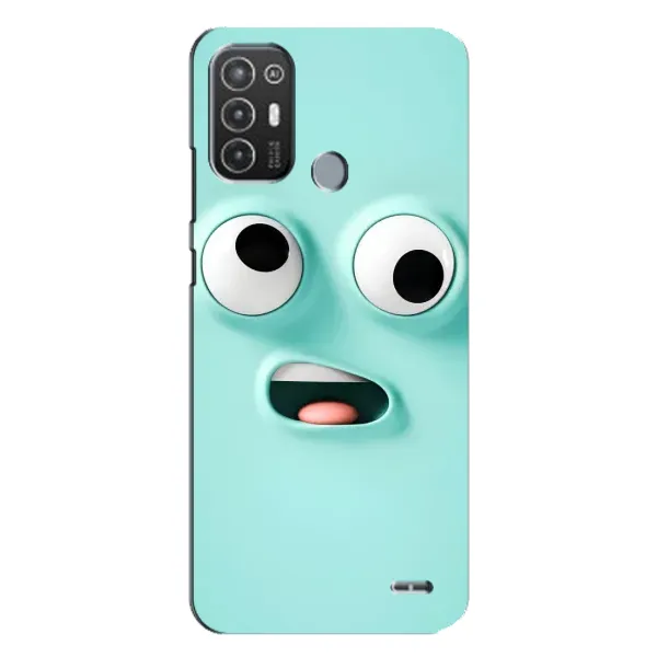 Чехол с рисунком «Забавное мятное лицо» для TECNO Pop 6 Pro (BE8) Чехол с рисунком «Забавное мятное лицо» для TECNO Pop 6 Pro (BE8)