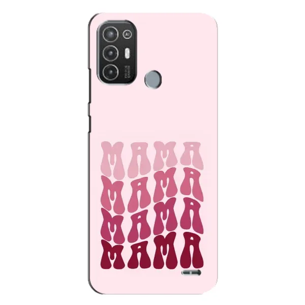Чехол с рисунком «Надпись мама» для TECNO Pop 6 Pro (BE8) Чехол с рисунком «Надпись мама» для TECNO Pop 6 Pro (BE8)
