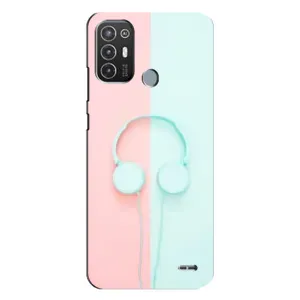 Дівчачий Чохол для TECNO Pop 6 Pro (BE8) (Навушники)