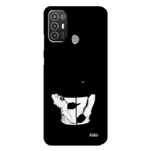 Силіконовый Чохол на TECNO Pop 6 Pro (BE8) з картинкою НАЙК (Nike стиль)