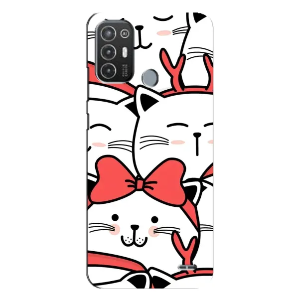 Чехол с рисунком «Новогодние котики» для TECNO Pop 6 Pro (BE8) Чехол с рисунком «Новогодние котики» для TECNO Pop 6 Pro (BE8)