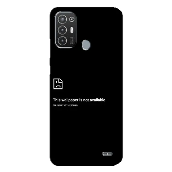 Чехол с рисунком «Ошибка» для TECNO Pop 6 Pro (BE8) Чехол с рисунком «Ошибка» для TECNO Pop 6 Pro (BE8)