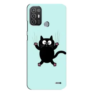Силіконовий чохол з котиком для TECNO Pop 6 Pro (BE8)