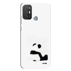 Чехол с рисунком «Панда обиделся» для TECNO Pop 6 Pro (BE8)