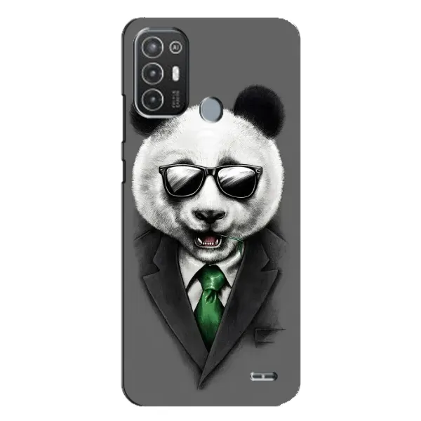 Чехол с рисунком «Панда в очках» для TECNO Pop 6 Pro (BE8) Чехол с рисунком «Панда в очках» для TECNO Pop 6 Pro (BE8)