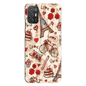 Чохол Ейфелева Вежа на TECNO Pop 6 Pro (BE8)