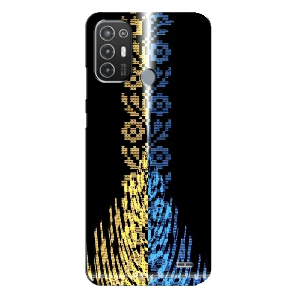 Чехол с рисунком «Патриотическая вышиванка» для TECNO Pop 6 Pro (BE8) Чехол с рисунком «Патриотическая вышиванка» для TECNO Pop 6 Pro (BE8)