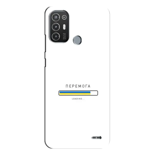 Чехол с рисунком «Перемога» для TECNO Pop 6 Pro (BE8) Чехол с рисунком «Перемога» для TECNO Pop 6 Pro (BE8)