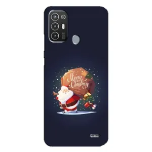 Чохол Санта Клаус для TECNO Pop 6 Pro (BE8) (Подарунки від Санти)