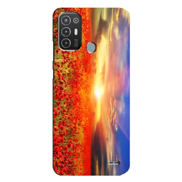 Чехол с рисунком «Поле тюльпанов» для TECNO Pop 6 Pro (BE8) Чехол с рисунком «Поле тюльпанов» для TECNO Pop 6 Pro (BE8)