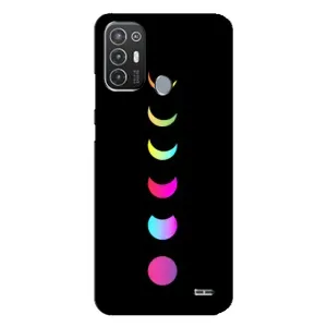 Чехол (ТПУ) с планетами на TECNO Pop 6 Pro (BE8) (Полнолуние)