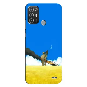 Чохли на військову тематику для TECNO Pop 6 Pro (BE8) (Влучання)