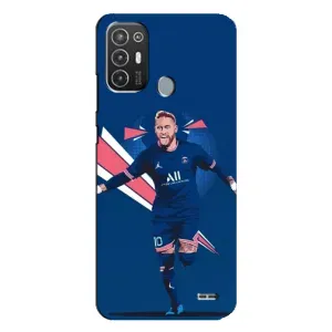 Силіконовий Чохол для TECNO Pop 6 Pro (BE8) (Святкування Неймара)