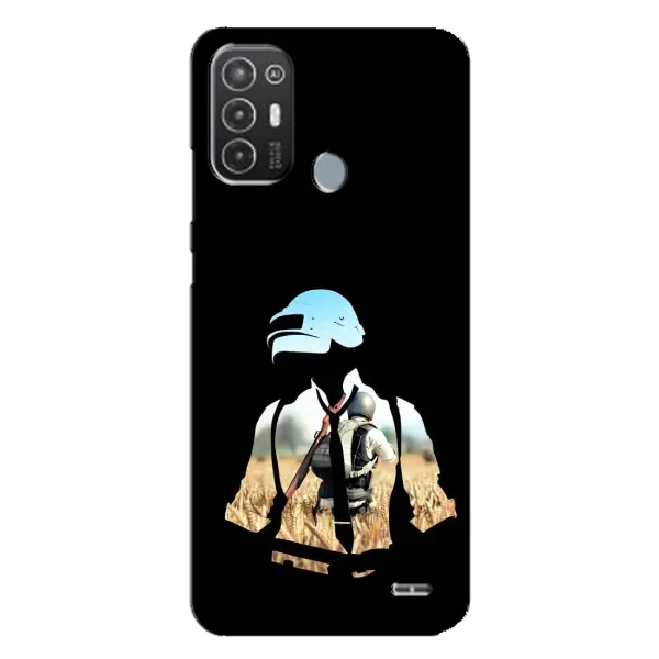 Чехол с рисунком «Пубг мен» для TECNO Pop 6 Pro (BE8)