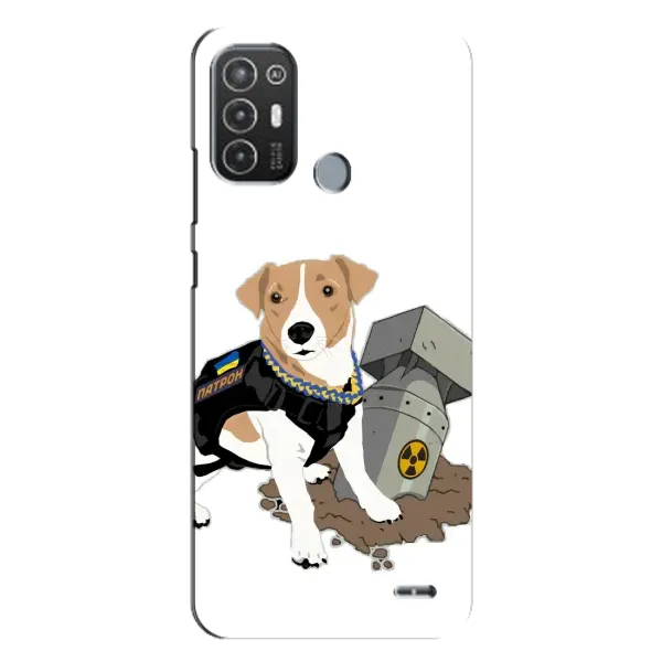 Чехол с рисунком «Пёс Патрон с ракетой» для TECNO Pop 6 Pro (BE8) Чехол с рисунком «Пёс Патрон с ракетой» для TECNO Pop 6 Pro (BE8)