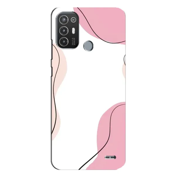 Чехол с рисунком «Розовый фон» для TECNO Pop 6 Pro (BE8) Чехол с рисунком «Розовый фон» для TECNO Pop 6 Pro (BE8)