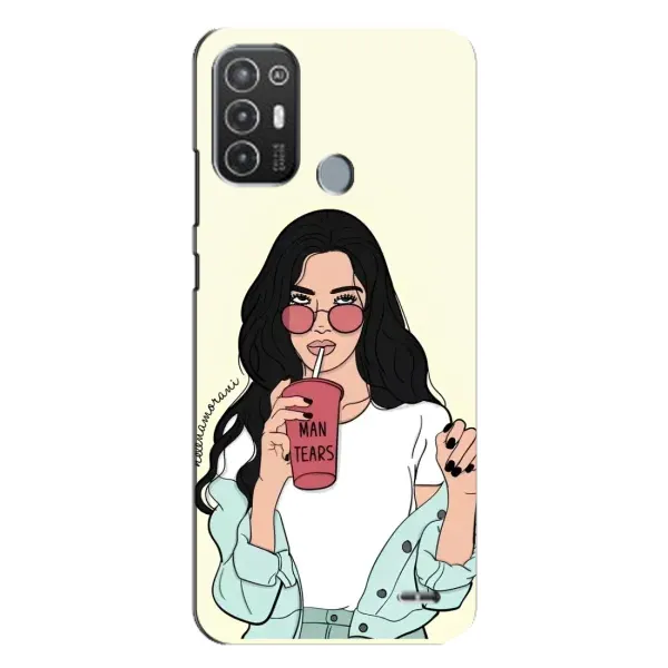 Чехол с рисунком «С напитком» для TECNO Pop 6 Pro (BE8) Чехол с рисунком «С напитком» для TECNO Pop 6 Pro (BE8)