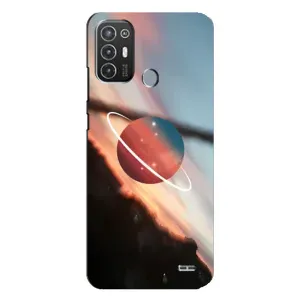 Чехол (ТПУ) с планетами на TECNO Pop 6 Pro (BE8)