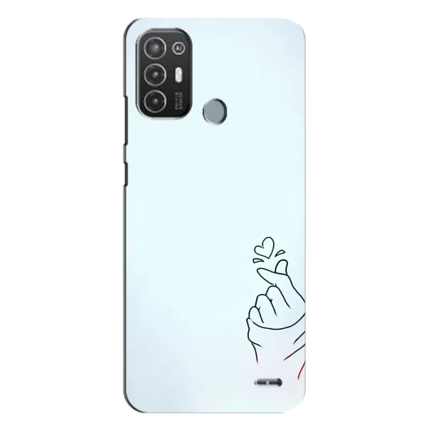 Чохол з малюнком «Сердечко на блакитному» для TECNO Pop 6 Pro (BE8) Чохол з малюнком «Сердечко на блакитному» для TECNO Pop 6 Pro (BE8)