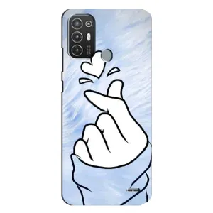 Чехлы (Знак сердечка) на TECNO Pop 6 Pro (BE8)