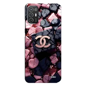 Чехол (Dior, Prada, YSL, Chanel) для TECNO Pop 6 Pro (BE8) (Шанель)