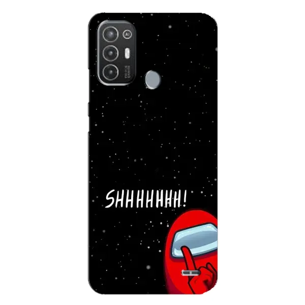 Чехол с рисунком «SHHHHH» для TECNO Pop 6 Pro (BE8) Чехол с рисунком «SHHHHH» для TECNO Pop 6 Pro (BE8)
