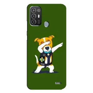 Чехол с принтом Собаки Патрон для TECNO Pop 6 Pro (BE8) (Собака Патрон)