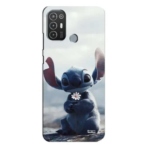 Чохол з малюнком «Стіч з квіткою» для TECNO Pop 6 Pro (BE8) Чохол з малюнком «Стіч з квіткою» для TECNO Pop 6 Pro (BE8)