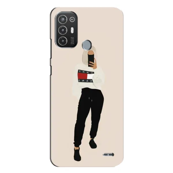 Чехол с рисунком «Стильная» для TECNO Pop 6 Pro (BE8) Чехол с рисунком «Стильная» для TECNO Pop 6 Pro (BE8)