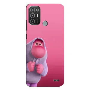 Чехол Головоломка для TECNO Pop 6 Pro (BE8) - (AlphaPrint) (Стыд)