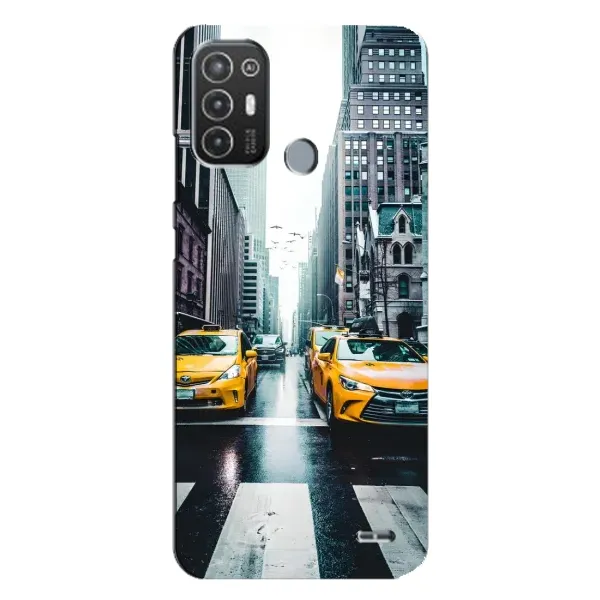 Чехол с рисунком «Такси» для TECNO Pop 6 Pro (BE8) Чехол с рисунком «Такси» для TECNO Pop 6 Pro (BE8)