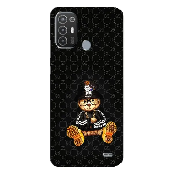 Чехол с рисунком «Тедди Гуччи» для TECNO Pop 6 Pro (BE8) Чехол с рисунком «Тедди Гуччи» для TECNO Pop 6 Pro (BE8)
