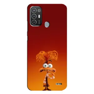 Чехол Головоломка для TECNO Pop 6 Pro (BE8) - (AlphaPrint) (Тревожность)