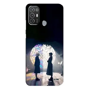 Чохол з картинкою Венсдей на TECNO Pop 6 Pro (BE8) (Внсдей і Енід)