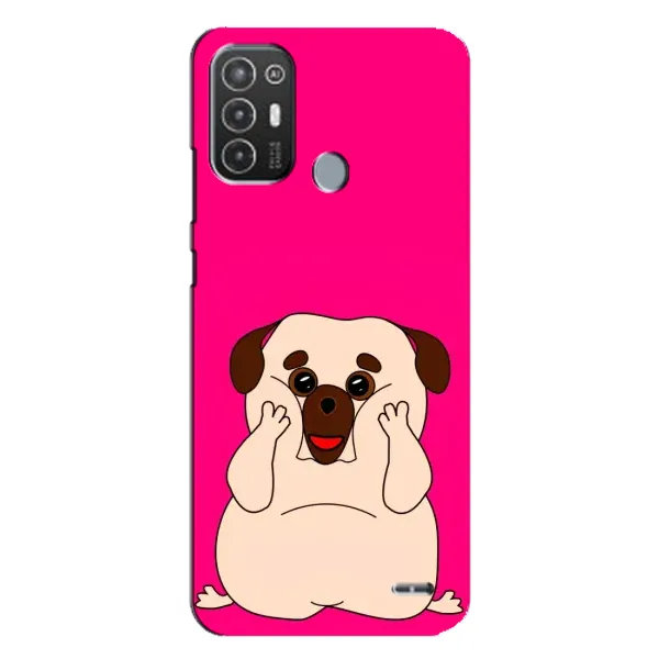 Чехол с рисунком «Веселый Мопсик» для TECNO Pop 6 Pro (BE8) Чехол с рисунком «Веселый Мопсик» для TECNO Pop 6 Pro (BE8)