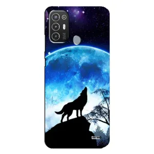 Чехол с Волком на TECNO Pop 6 Pro (BE8)