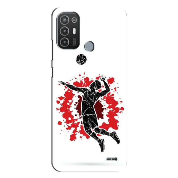 Чехол с рисунком «Волейболист» для TECNO Pop 6 Pro (BE8) Чехол с рисунком «Волейболист» для TECNO Pop 6 Pro (BE8)