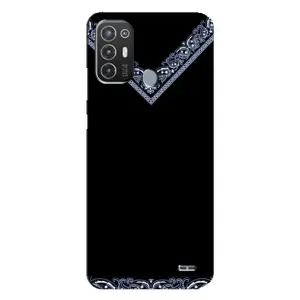 Силіконовый Чохол на TECNO Pop 6 Pro (BE8) (Комірець вишиванки)