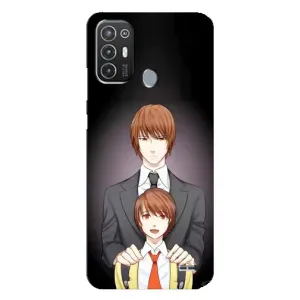 Чохли з героями АНИМЕ на TECNO Pop 6 Pro (BE8) (Ягамі виріс)