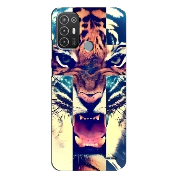 Чехол с рисунком «Яркий Тигр» для TECNO Pop 6 Pro (BE8) Чехол с рисунком «Яркий Тигр» для TECNO Pop 6 Pro (BE8)