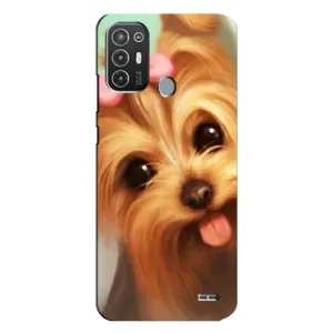 Чохол (ТПУ) Милі песики для TECNO Pop 6 Pro (BE8) (Йоркширський тер'єр)