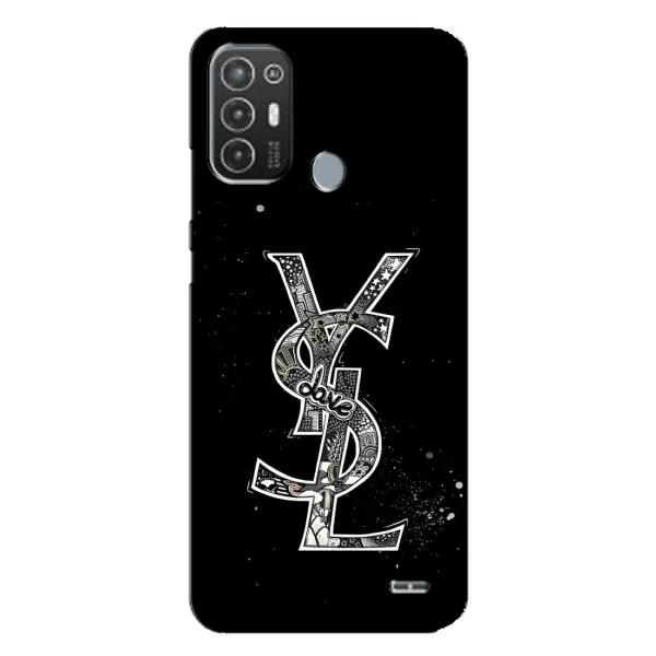 Чехол с рисунком «YSL» для TECNO Pop 6 Pro (BE8) Чехол с рисунком «YSL» для TECNO Pop 6 Pro (BE8)