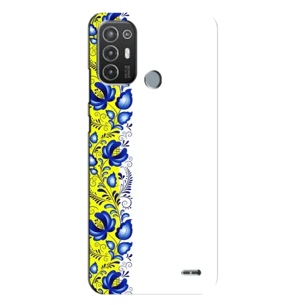 Чехол с рисунком «Желто-синяя вышиванка» для TECNO Pop 6 Pro (BE8) Чехол с рисунком «Желто-синяя вышиванка» для TECNO Pop 6 Pro (BE8)