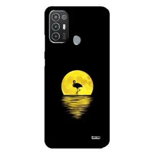 Літній Чохол на TECNO Pop 6 Pro (BE8) (Жовтий Захід сонця)